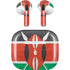 Kenya Flag Distressed Apple AirPods (3rd Gen 2021) Skin